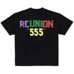 Oversized Reunion Sp5der Black T-Shirt