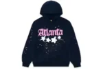 Navy Blue Spider Atlanta Hoodie