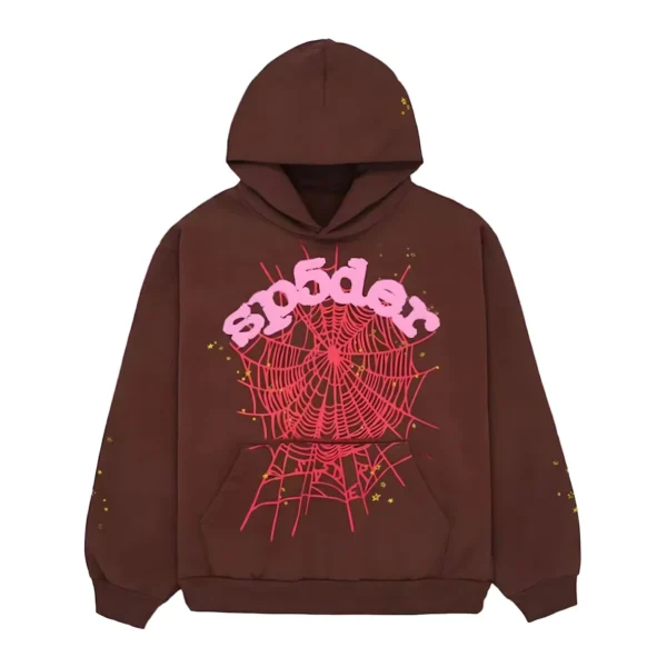 Spider Hoodie Beautifull Brown